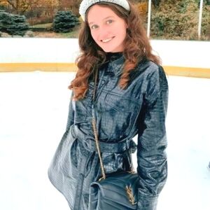 ZARA NWT Faux Leather Shirt/ Shaket Blogger's FAV.